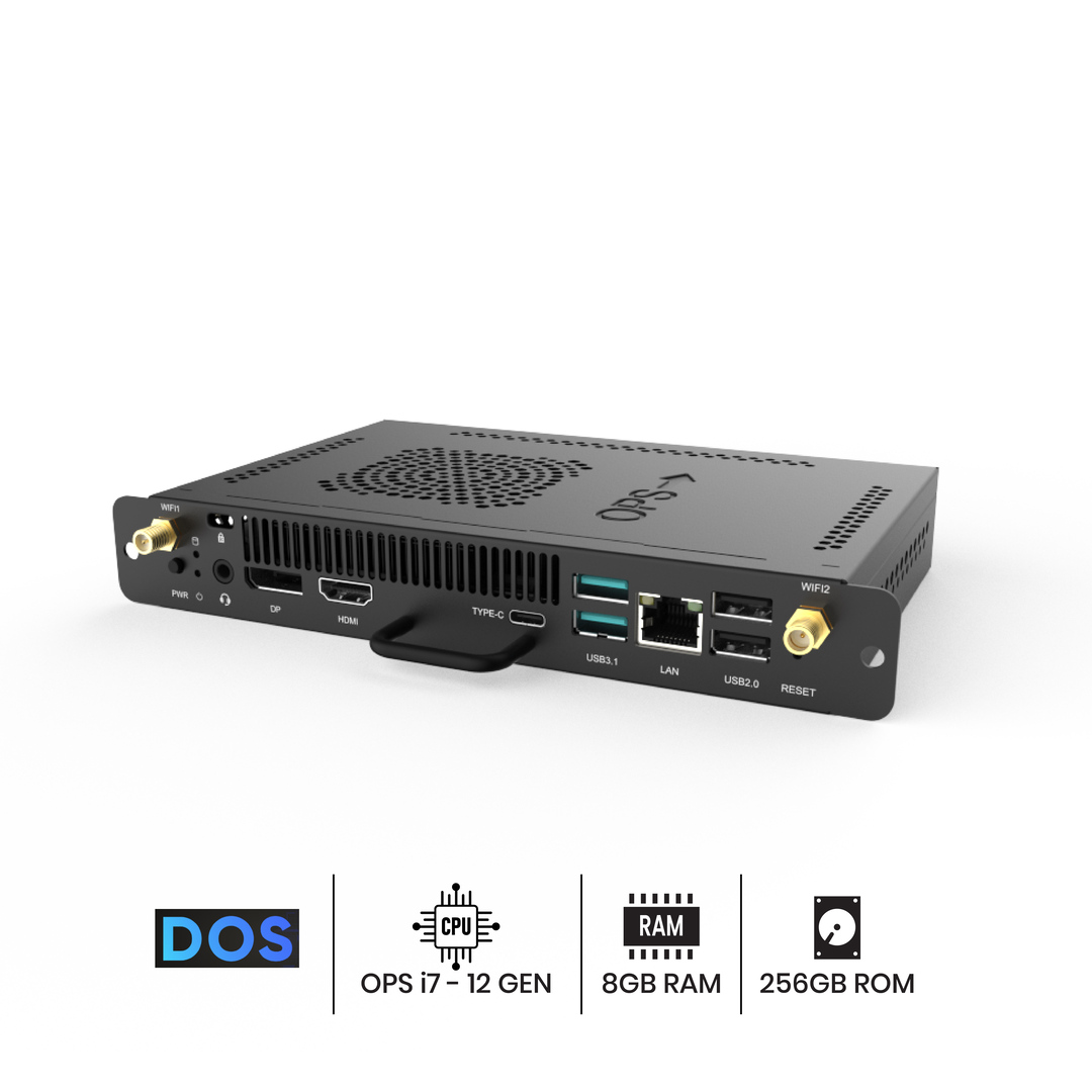 OPS Module – Intel Core i7 12th Gen | 8GB RAM | 256GB SSD | Wi-Fi